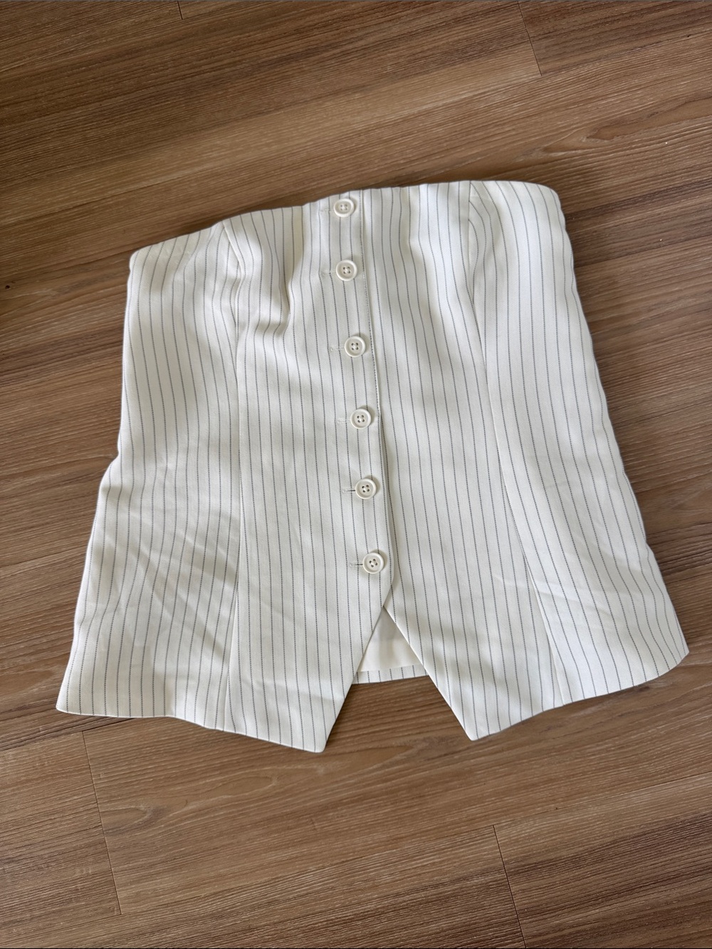Striped White Women’s top